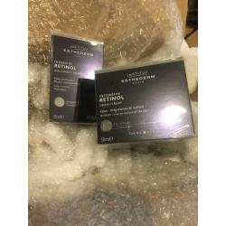 Intensive retinol serum and moisturiser