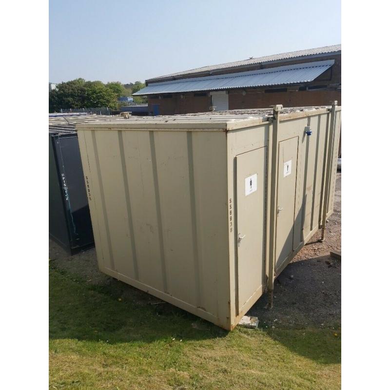 WC 3+1 WC UNIT (LAST ONE LEFT) IDEAL EXTRA TOILETS FOR STAFF / SELF BUILD ETC.