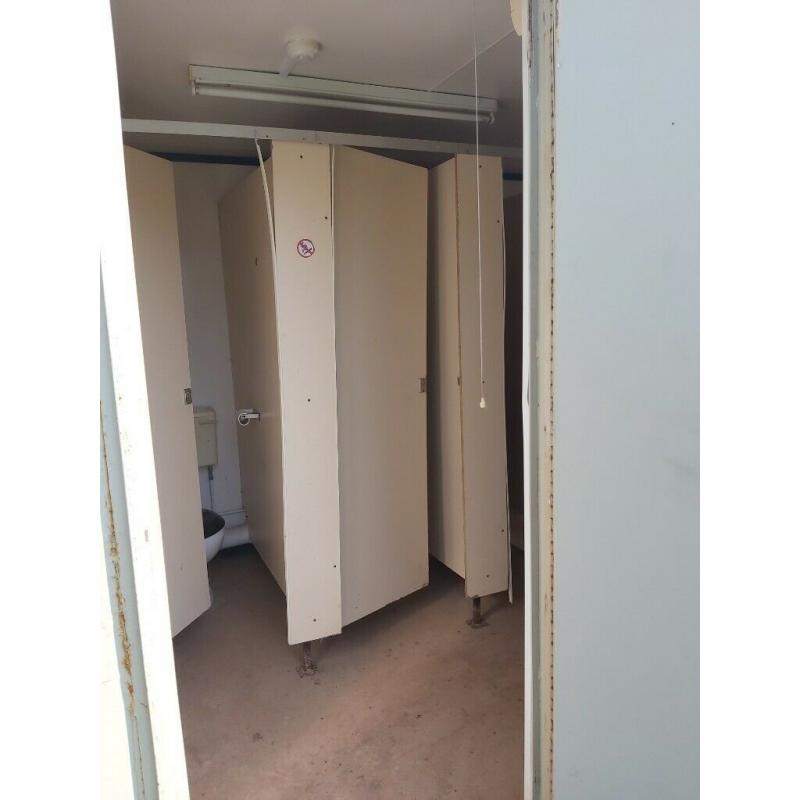 WC 3+1 WC UNIT (LAST ONE LEFT) IDEAL EXTRA TOILETS FOR STAFF / SELF BUILD ETC.