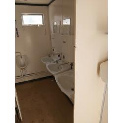 WC 3+1 WC UNIT (LAST ONE LEFT) IDEAL EXTRA TOILETS FOR STAFF / SELF BUILD ETC.