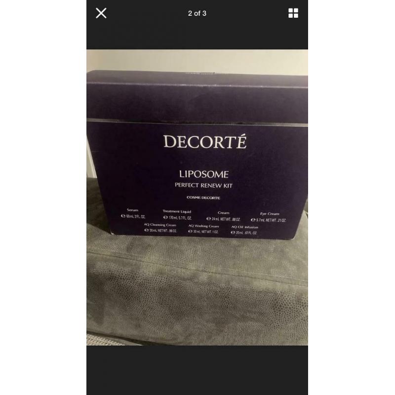 Decorte renew kit
