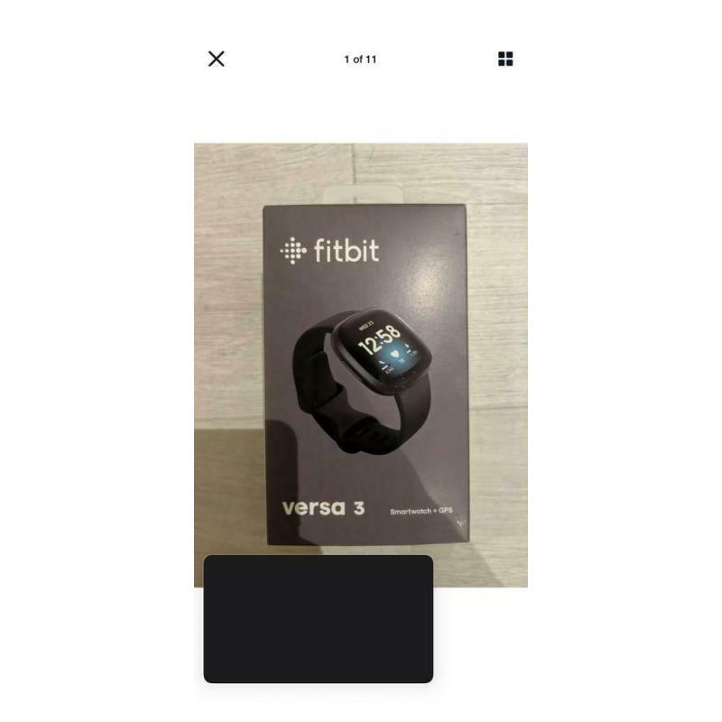 Fitbit Versa 3 New in box