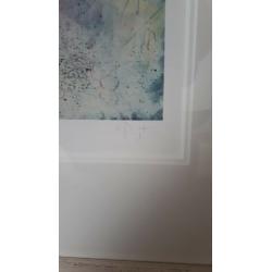 Limited edition Richard Pergeter signed and framed print