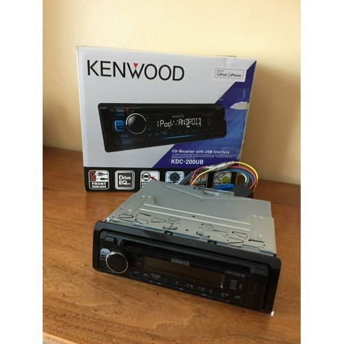 Kenwood CD - Receiver with USB Interface