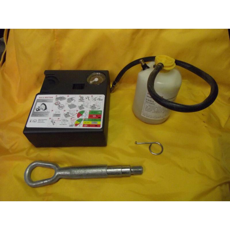 HALF PRICE ORIGINAL TOOL KIT ELECTRIC PUMP - SEALANT - TOWING EYE MG VW FORD BMW VAUXHALL SEAT