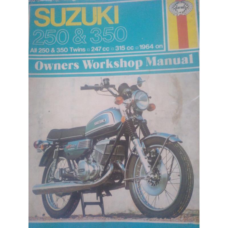 Motorcycle books+ manuals