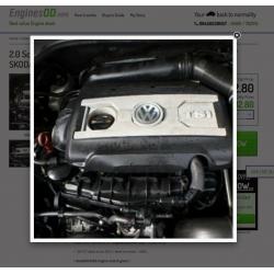 2.0 Scirocco ENGINE Tfsi Complete VW GOLF Eos / Audi A3 Q3 / Skoda CCZB Petrol @ EnginesOD com