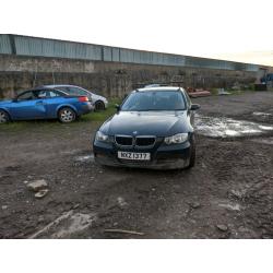 2006 BMW E90 320i breaking