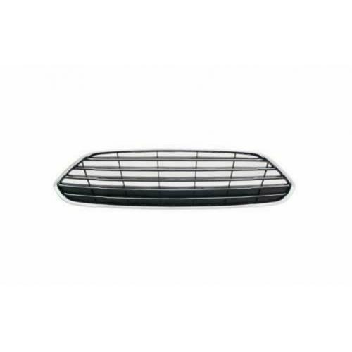 FORD FIESTA 13-ON GRILLE UPPER MAT-BLK W/CHR MLDG