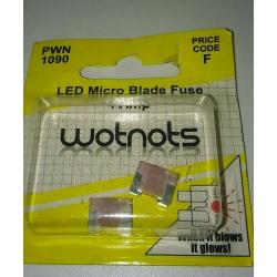 17 Packs Wot nots PWN1090 LED Micro Blade Fuses 4 Amp