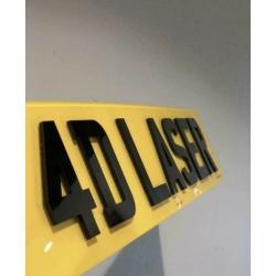 3D 4D Number Plate?s