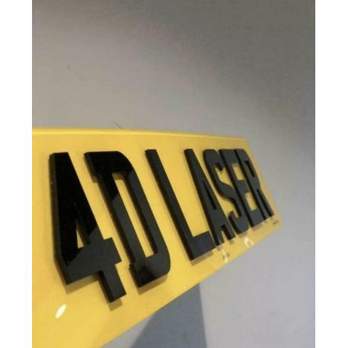 3D 4D Number Plate?s