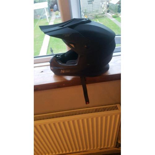 Junior motorcross helmet to small never used