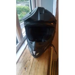 Junior motorcross helmet to small never used