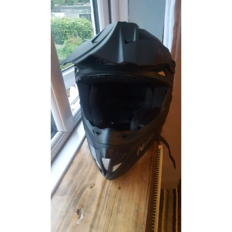 Junior motorcross helmet to small never used