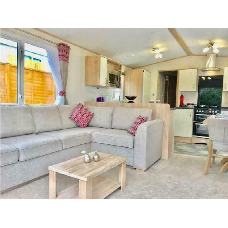 LUXURY STATIC CARAVAN FOR SALE EYRL HALL COUNTRY PARK NORTH WALES INC 2020 FEES