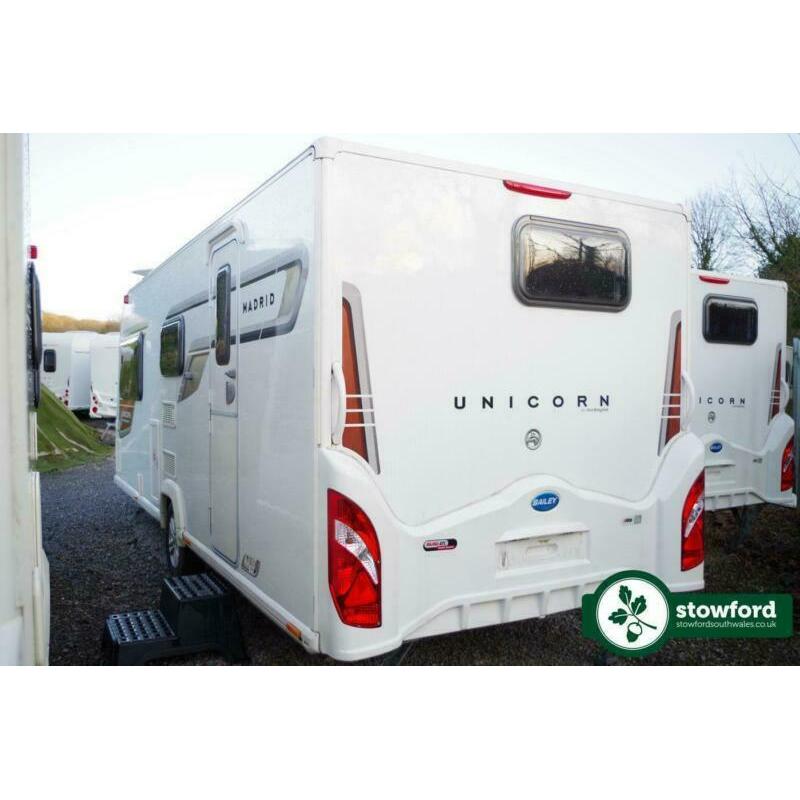 Bailey Unicorn 2 Madrid, 2014, 4 Berth, Touring Caravan