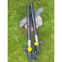 YAMAHA mt125/yzf125R FRONT SUSPENSION FORKS UPSIDE DOWN COMPLETE SET O