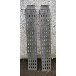 Trailer Ramps. Heavy Duty Steel Galvanised. 6ft x 10"