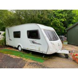 2009 Swift Challenger 530 4 berth Caravan Great Family Layout VGC Awning !