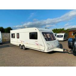 Elddis Avante 636 6 berth Caravan Great Family Layout VGC Awning !