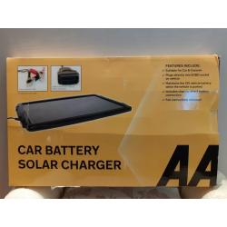 AA Car Battery Solar Charger