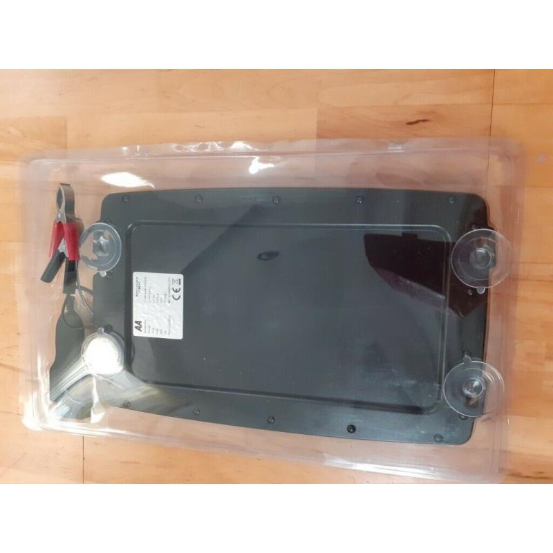 AA Car Battery Solar Charger