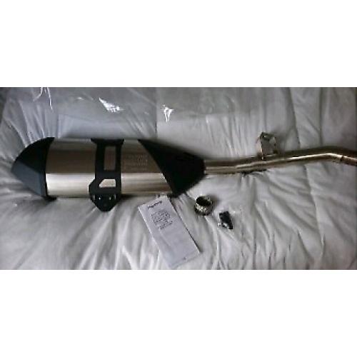 Triumph explorer exhaust system