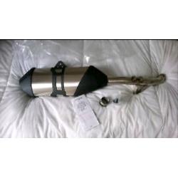Triumph explorer exhaust system