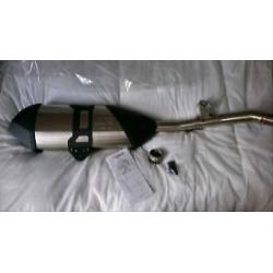 Triumph explorer exhaust system