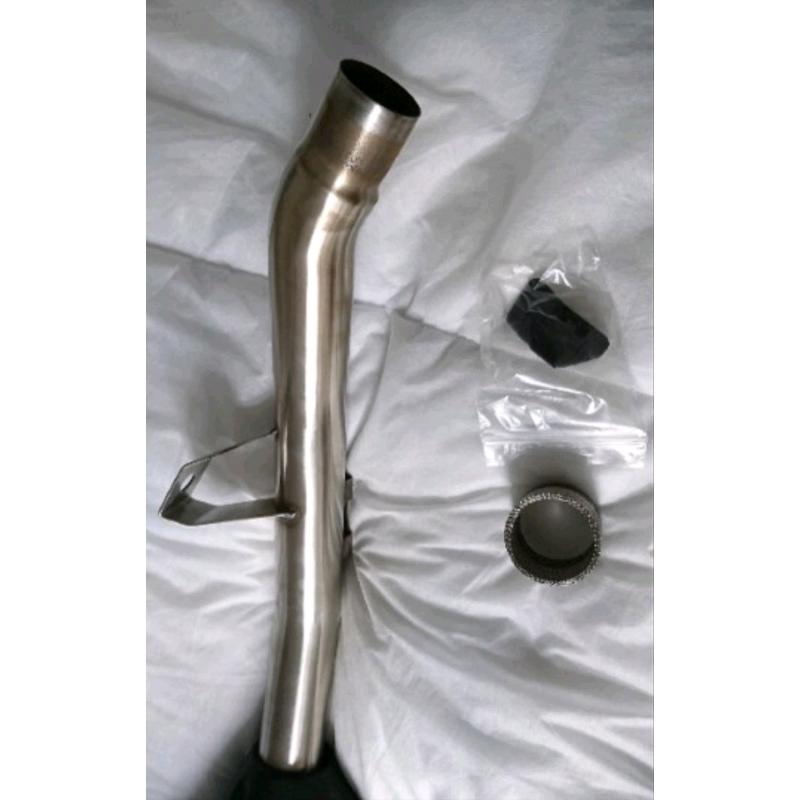 Triumph explorer exhaust system