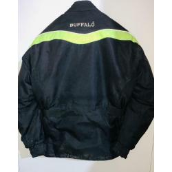Waterproof armoured motorcycle jacket with removable inner fleece (M)