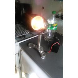 1of a kind motorcycle parts room lamp