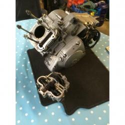 Suzuki 125 engine and gearbox