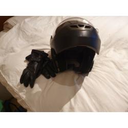Shox Small Size Helmet & Gloves