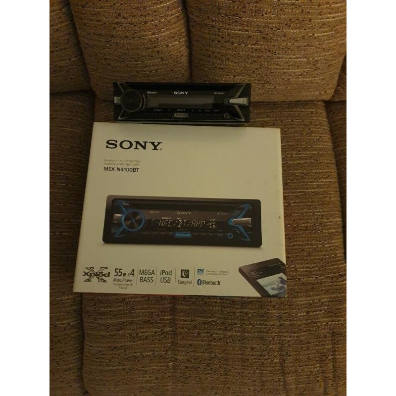 Sony Bluetooth Audio System (MEX-N4100BT)