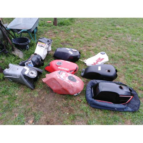 Various 70,/80/90,s fuel tanks