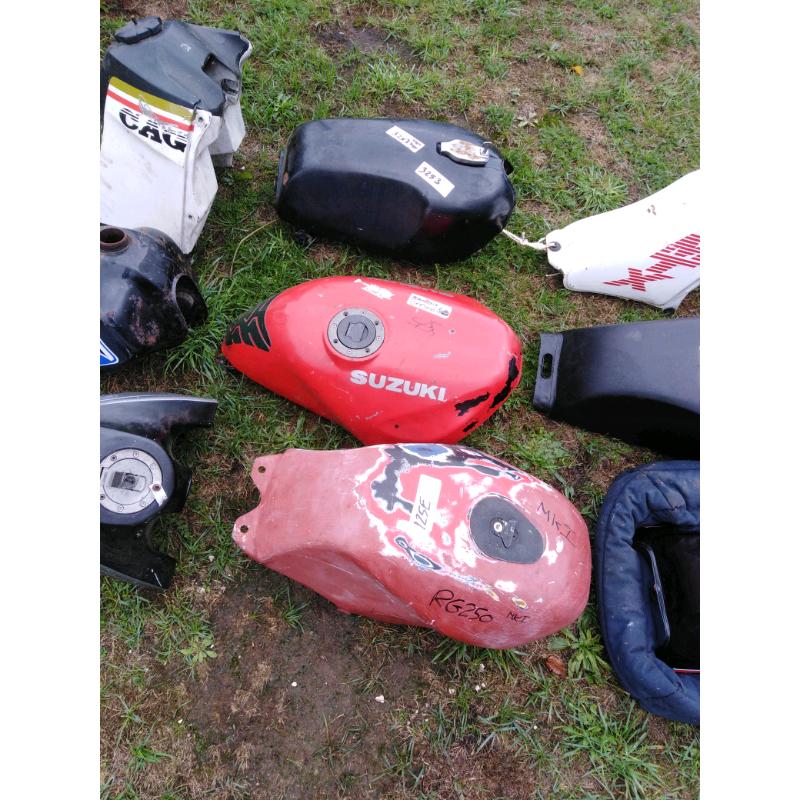 Various 70,/80/90,s fuel tanks