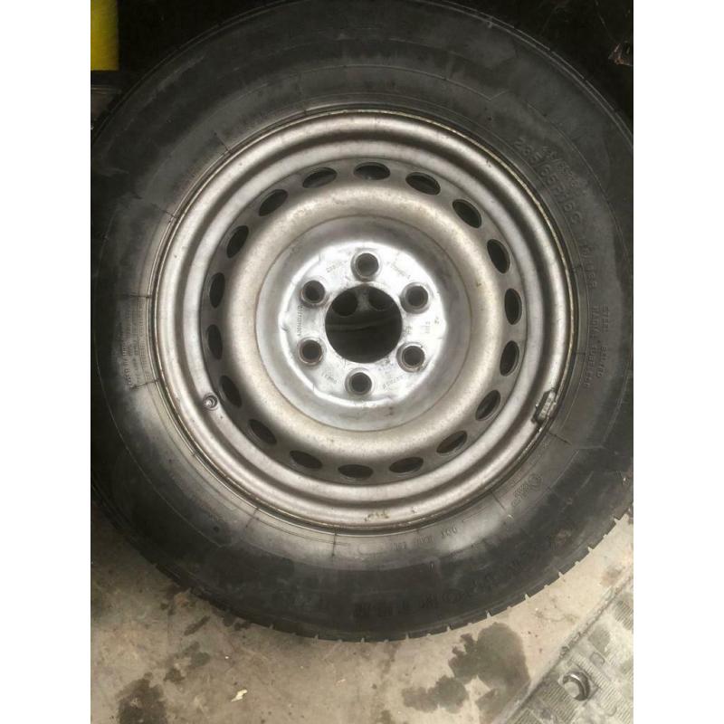 Mercedes sprinter spare wheel