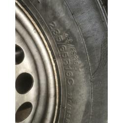 Mercedes sprinter spare wheel