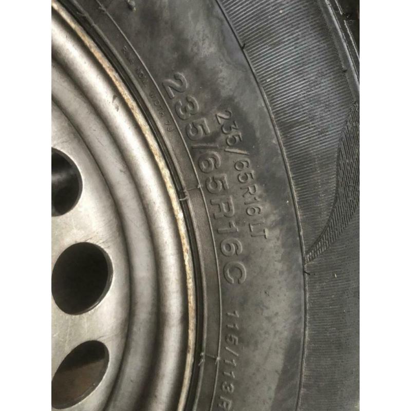Mercedes sprinter spare wheel