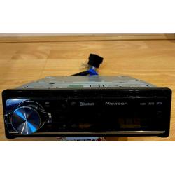 GENUINE BLUETOOTH PIONEER RADIO DEH-84OOBT USB RDS SD AUX COVER CAR ORYGINAL STEREO HEAD UNIT PLAYER