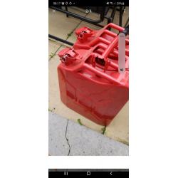 X2 20ltr Jerry cans with nozzle