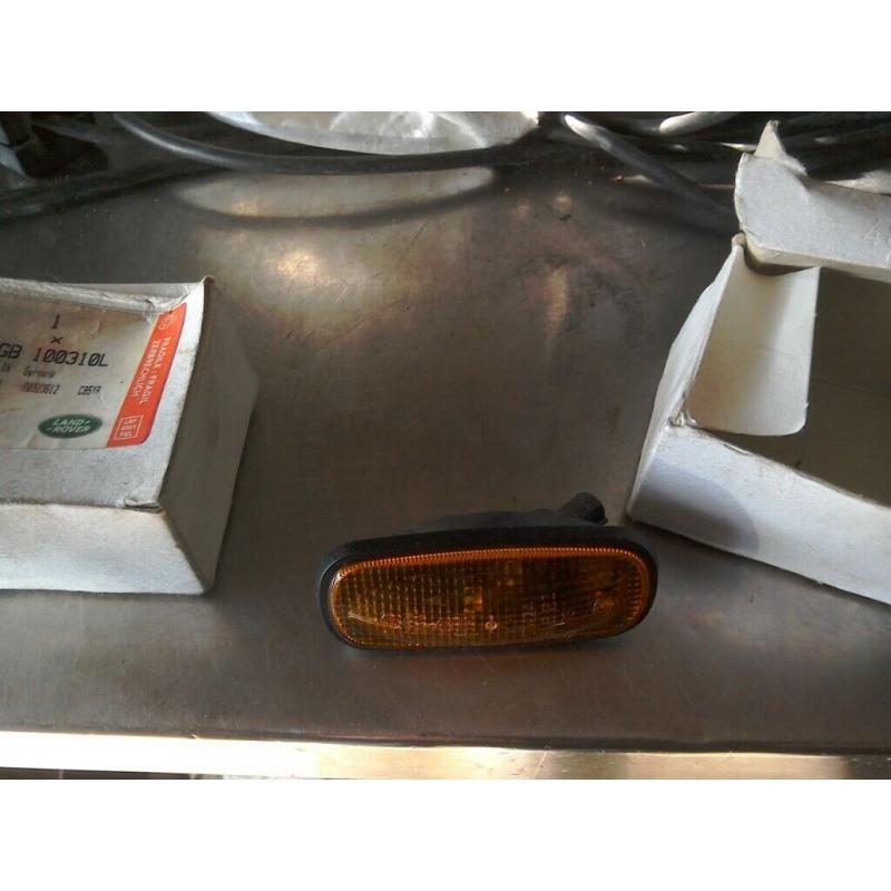 Land Rover indicators brand new