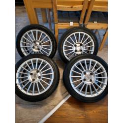 15 inchFox alloy wheels