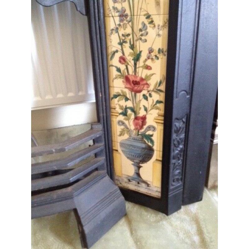Fire Surround in Victorian style Cast Iron