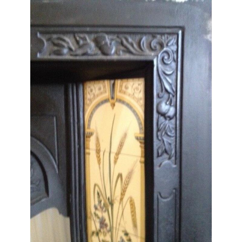 Fire Surround in Victorian style Cast Iron