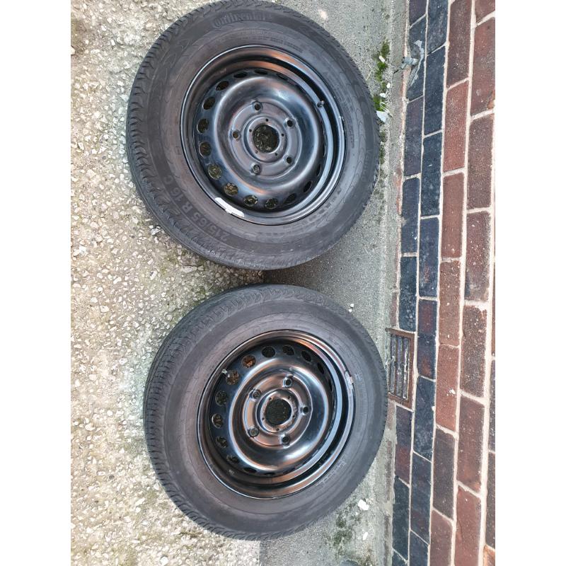 Ford transit custom wheels