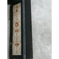 Fireplace insert (complete with tiles)