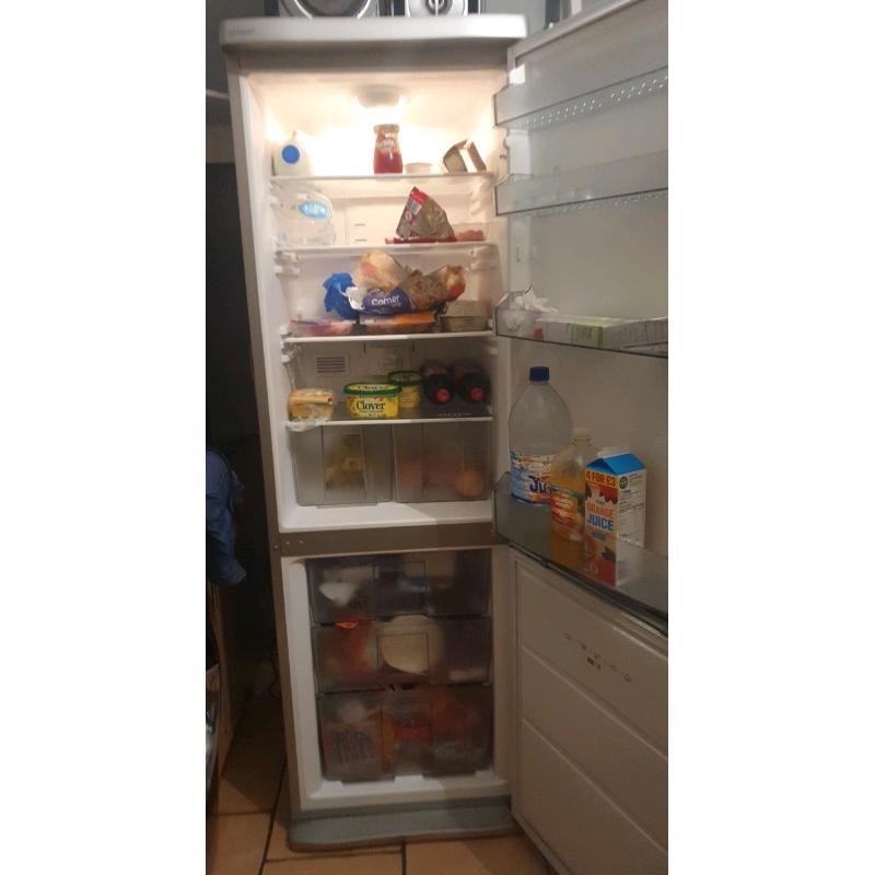 Large Silver Swan Fridge&Freezer (FrostFree)